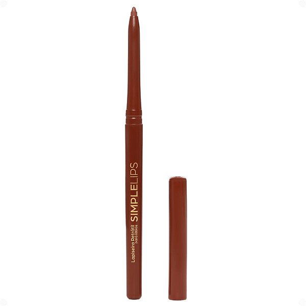 Lapiseira Retrátil Para Lábios Mari Maria Makeup Simple Lips Mocha Mousse