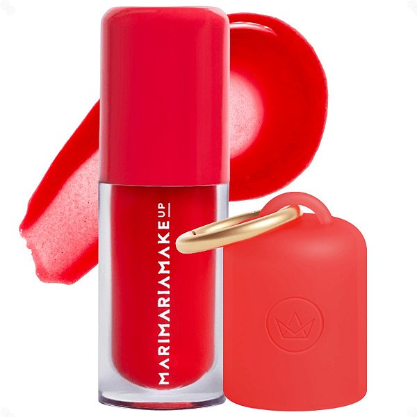 Kit Mari Maria Makeup: Lip Oil Juice Morango e Case Morango
