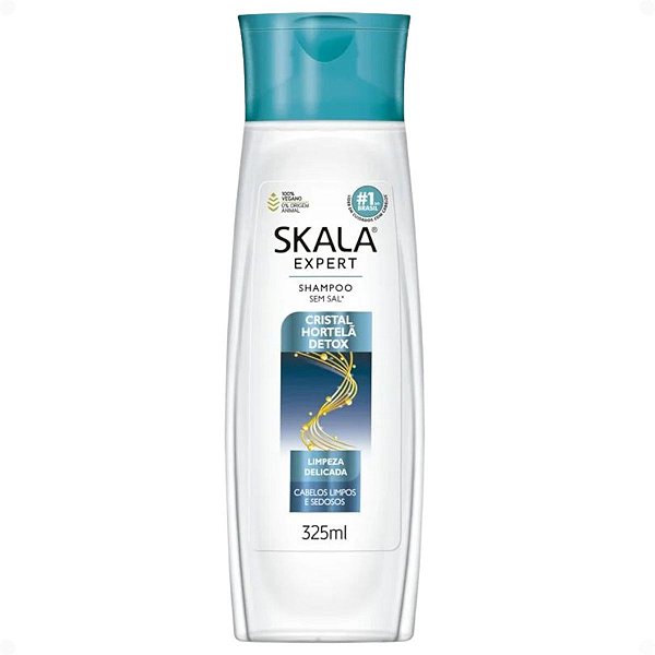 Shampoo Detox Skala Expert Cristal Hortelã 325ml