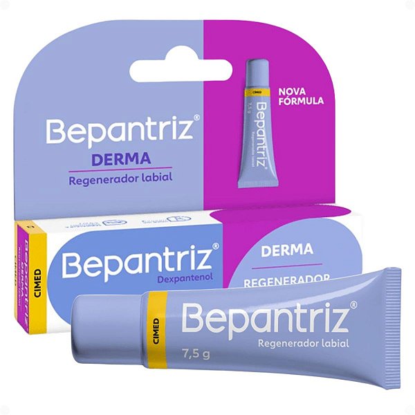 Hidratante Labial Bepantriz Cimed Regenerador Labial 7,5g