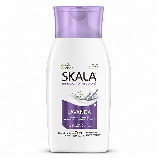 Hidratante Corporal Skala Hidratação Imediata Lavanda 400ml