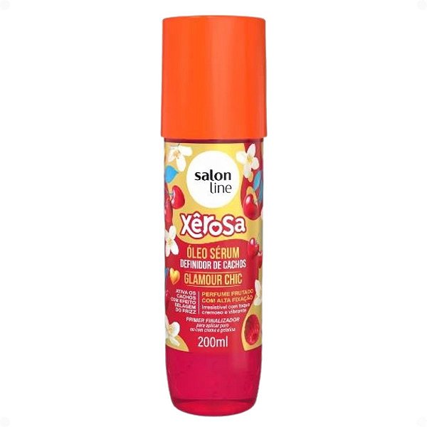 Óleo Sérum Capilar Salon Line Xêrosa Glamour Chic Definidor De Cachos 200ml