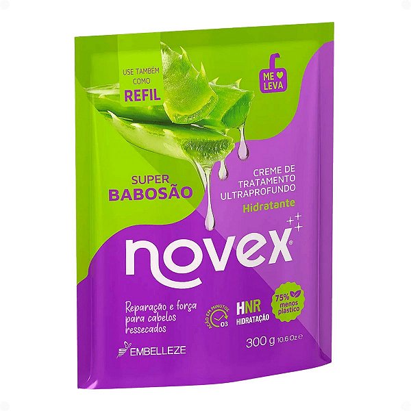 Refil Creme de Tratamento Novex Super Babosão 300g