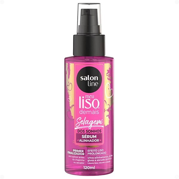 Sérum Alinhador Salon Line Meu Liso Demais Selagem Dos Sonhos 120ml