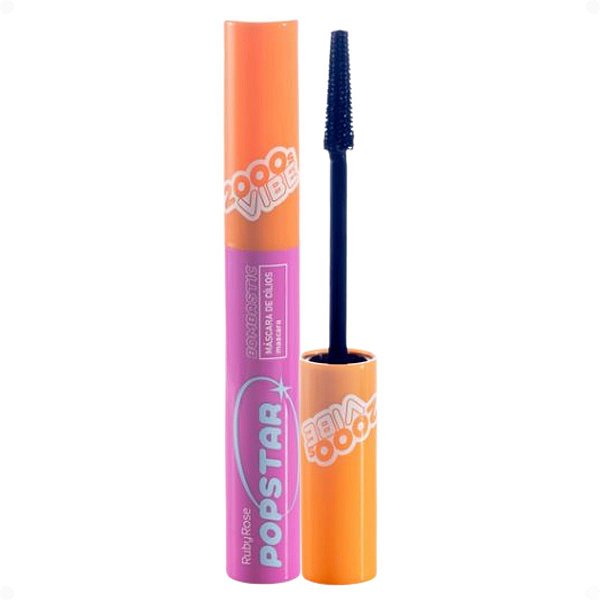 Máscara Para Cílios Ruby Rose Popstar Bombastic Black Eye Hb-e2004