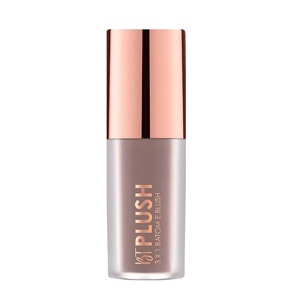 Batom, Blush e Sombra Bruna Tavares Bt Plush 3x1 Latte Bps14b
