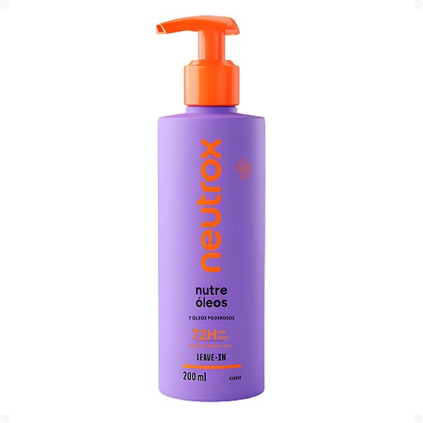 Leave-in Capilar Neutrox Nutre Óleos 200ml