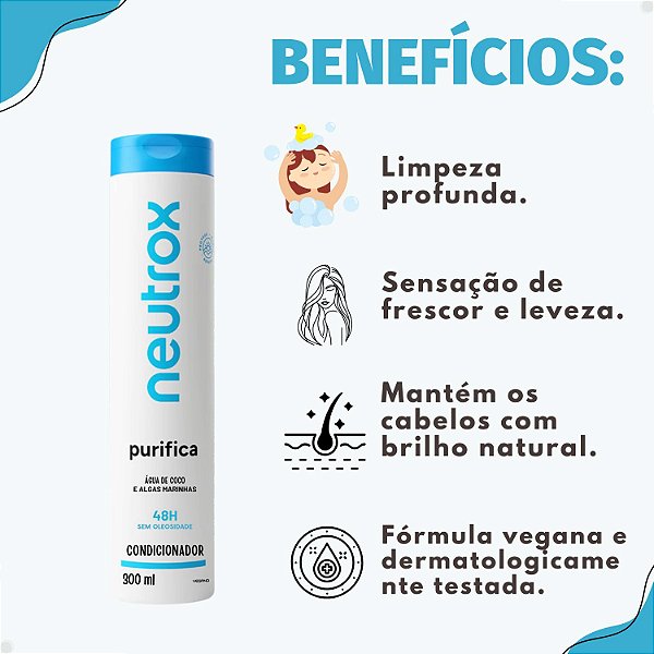 Condicionador Neutrox Purifica 300ml
