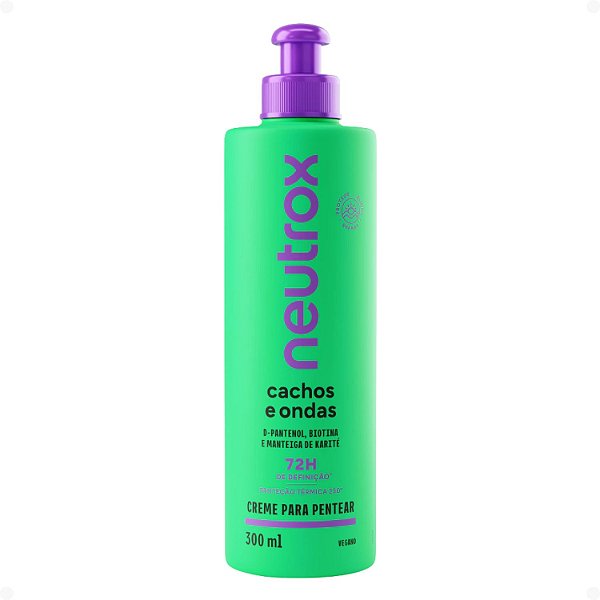 Creme Para Pentear Neutrox Cachos e Ondas 300ml