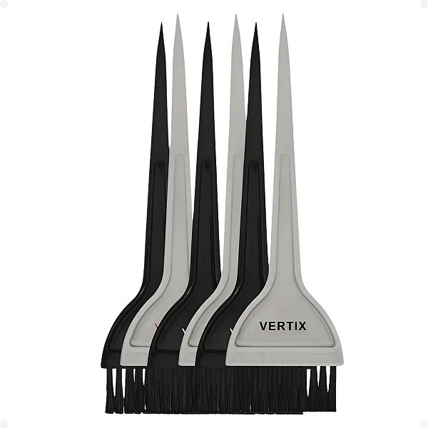 Pincel Para Tintura Belliz Vertix Médio Com 6 Cód. 3136