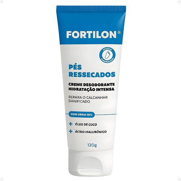 Creme Desodorante Dailus Fortilon Hidratação Intensa Pés Ressecados 120g