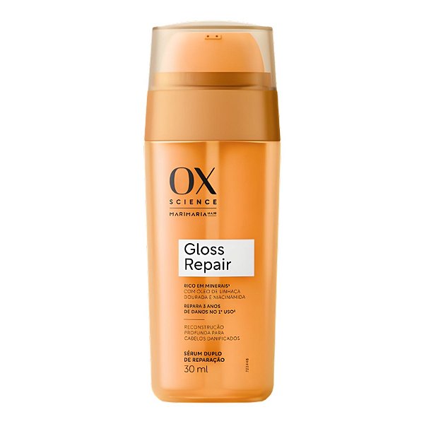 Sérum Duplo De Reparação Ox Science Mari Maria Hair Gloss Repair 30ml