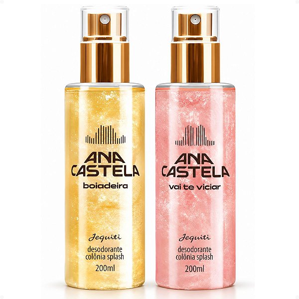Kit Jequiti Ana Castela: Colônia Splash Boiadeira e Vai Te Viciar 200ml