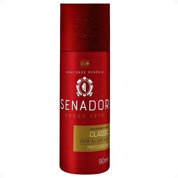 Desodorante Masculino Senador Classic 90ml