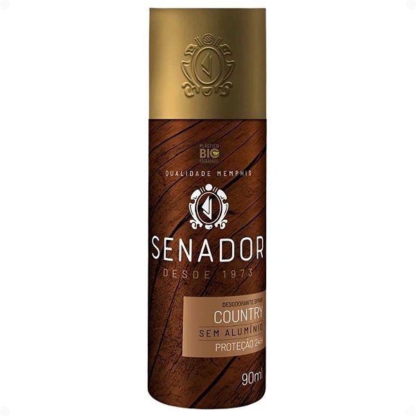 Desodorante Masculino Senador Country 90ml