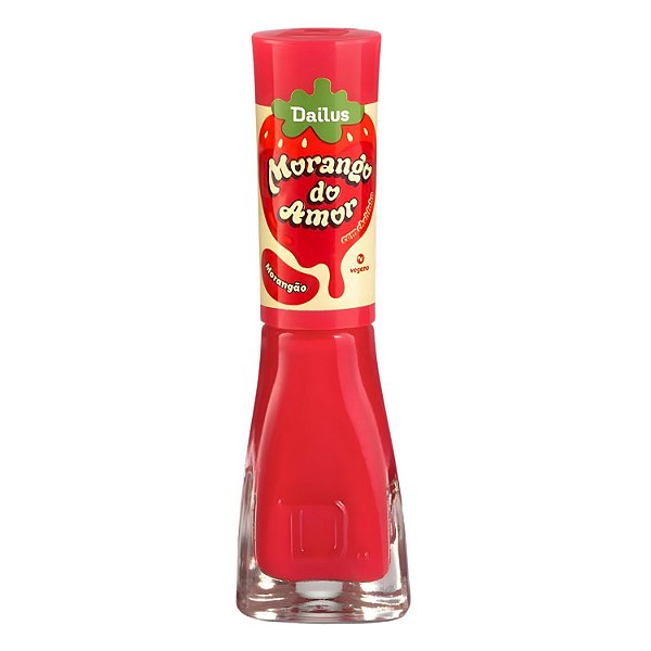 Esmalte Cremoso Dailus Morango Do Amor Morangão 8ml