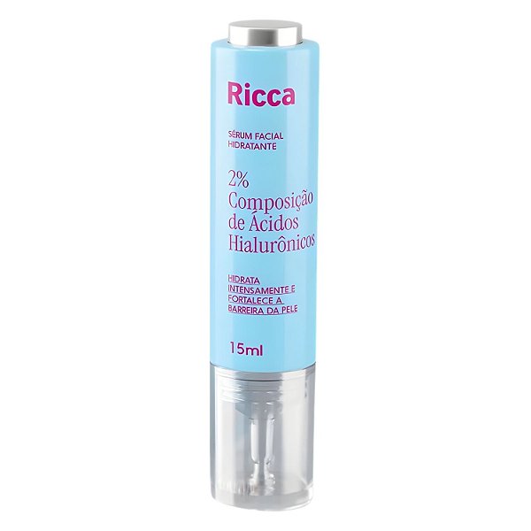 Sérum Facial Hidratante Ricca 2% De Ácidos Hialurônicos 15ml