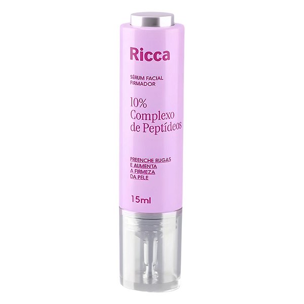 Sérum Facial Firmador Ricca 10% Complexo De Peptídeos 15ml