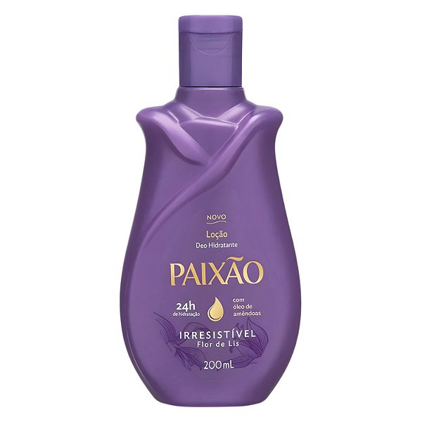 Loção Hidratante Corporal Paixão Irresistível Flor De Lis 200ml