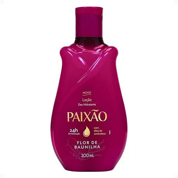 Loção Hidratante Corporal Paixão Flor De Baunilha 200ml
