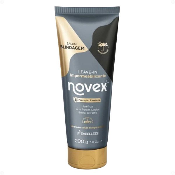 Leave-in Impermeabilizante Novex Salon Blindagem Proteção Absoluta 200g