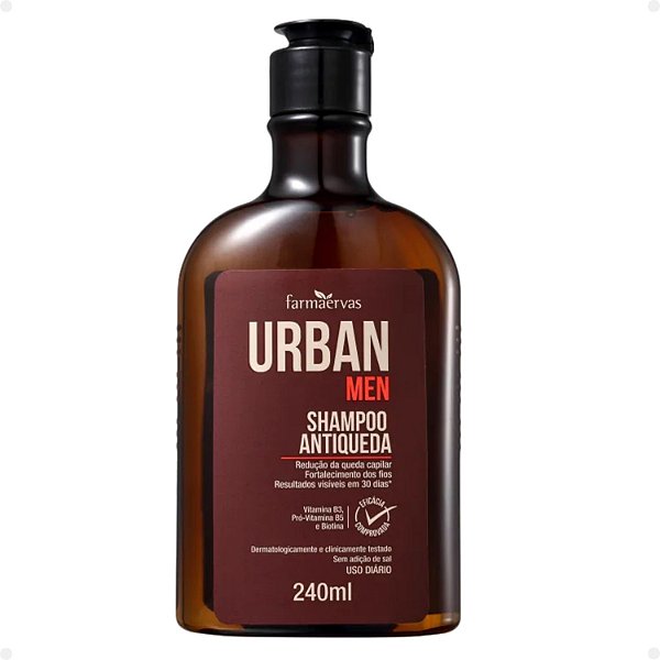 Farmaervas Urban Men Shampoo Antiqueda 240ml