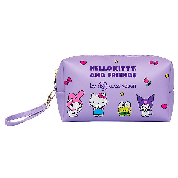 Necessaire Klass Vough Hello Kitty And Friends Lilás Ref. Kchk-04w
