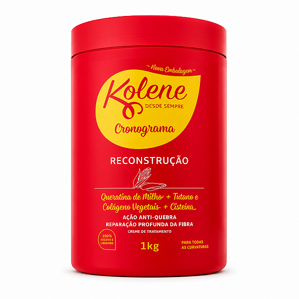 Máscara De Tratamento Kolene Cronograma Reconstrução 1kg