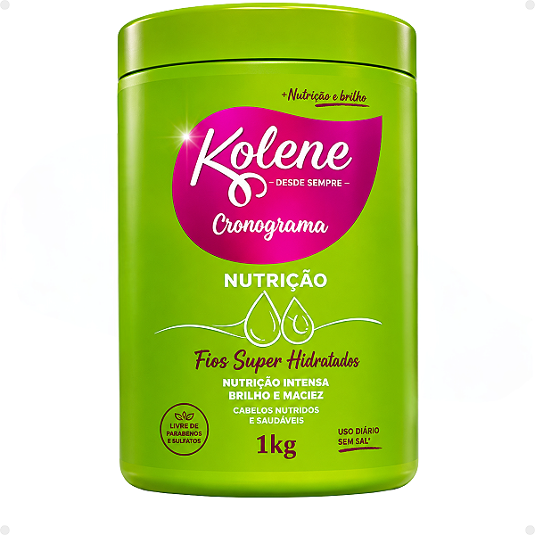 Máscara De Tratamento Kolene Cronograma Nutrição 1kg