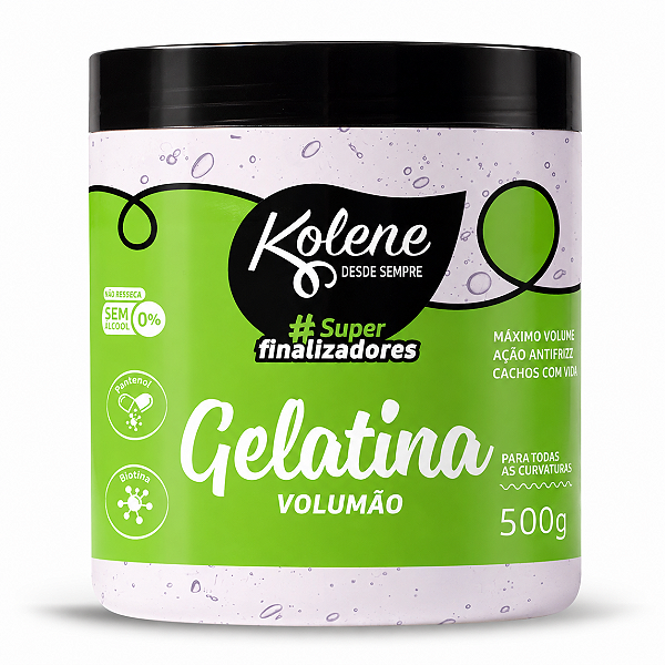 Gelatina Kolene #Super Finalizadores Volumão 500g
