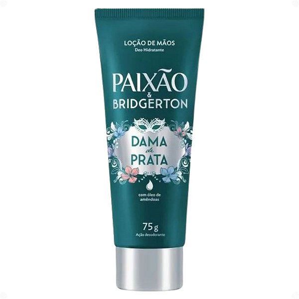 Loção Hidratante De Mãos Paixão Bridgerton Dama De Prata 75g