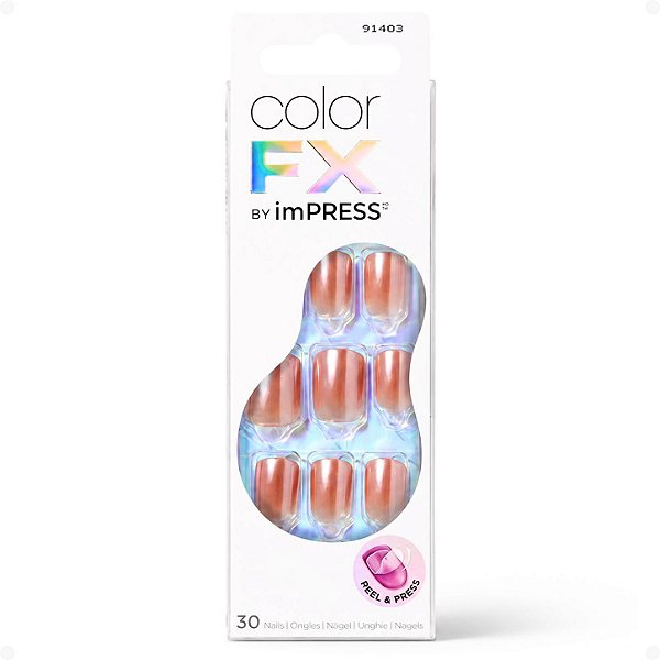 Unhas Postiças imPress Kiss Ny Color FX Last Call IMCF050C
