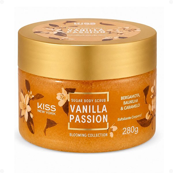 Esfoliante Corporal Kiss New York Sugar Body Scrub Vanilla Passion 280g