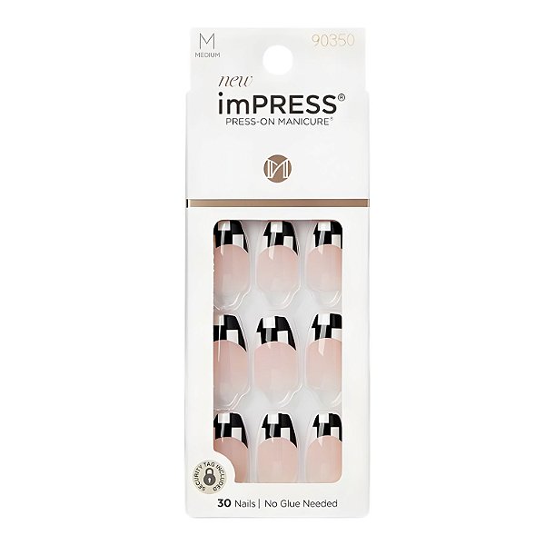 Unhas Postiças imPress Kiss Ny Checkmate IMM33