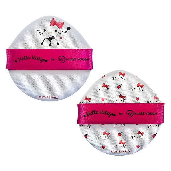 Kit com 2 Mini Esponjas Air Cushion Hello Kitty by Klass Vough PFHK-06