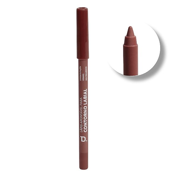 Lápis Para Contorno Labial Dailus Apontável Taupe