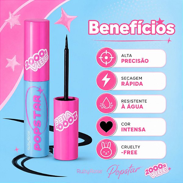 Delineador Ruby Rose Dark Line