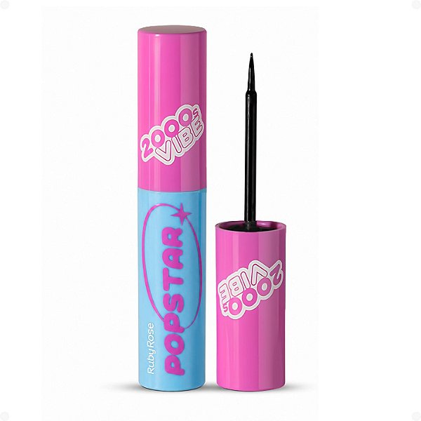 Delineador Líquido Ruby Rose Popstar Eyes Don't Lie Dark Line Hb-e2101
