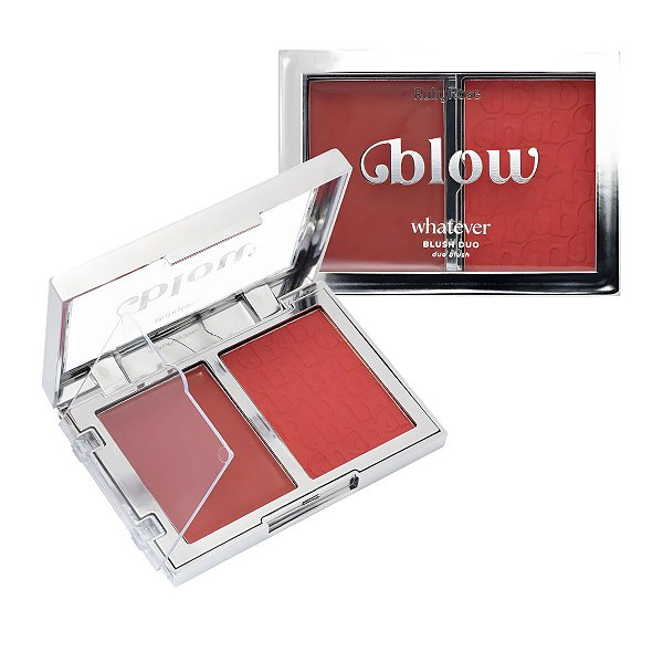 Blush Duo Ruby Rose Blow Whatever Shopping Day Hb-m05-2