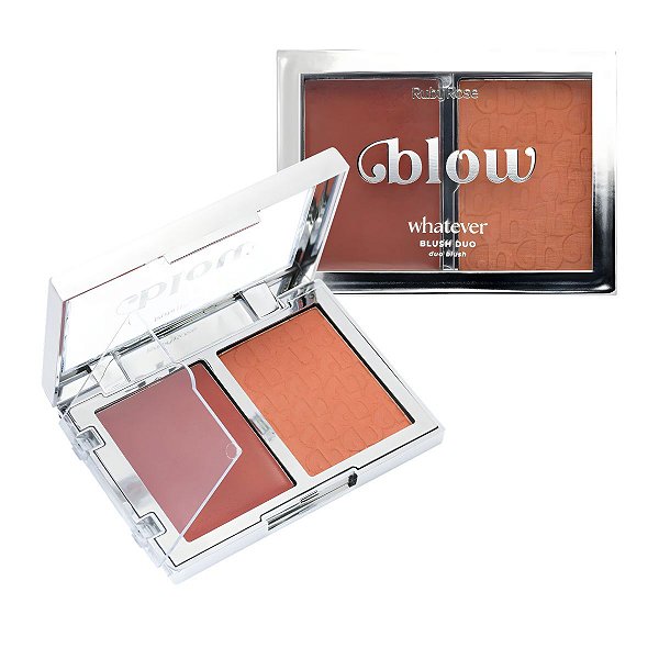 Blush Duo Ruby Rose Blow Whatever Morning Routine Hb-m05-1