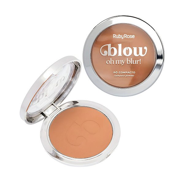 Pó Compacto Ruby Rose Blow Oh My Blur! P-bw50 Hb-M405-5