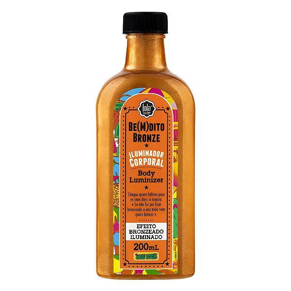 Iluminador Corporal Lola Be(m)dito Bronze Efeito Bronzeado 200ml