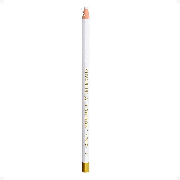 Lápis Dermatográfico Mitsubishi Rainbow Branco 7610-1
