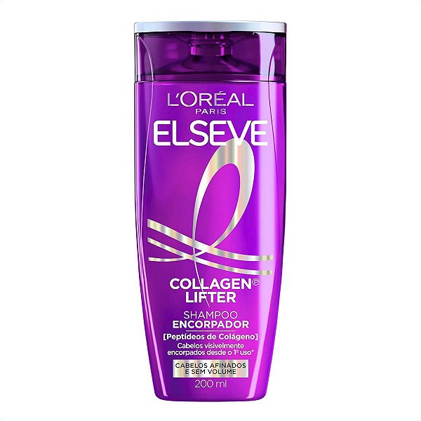 Shampoo Encorpador Elseve Collagen Lifter 200ml