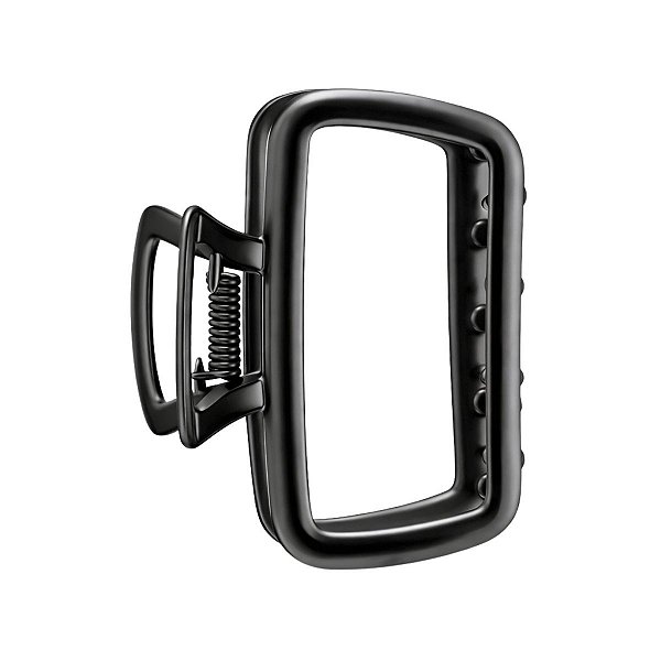Piranha Para Cabelo Proart Metal Black Retangular Pdc67b