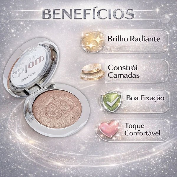 Iluminador Baked Ruby Rose Blow Glowing Rules Ib20 Make Your Rules Hb-m704-2