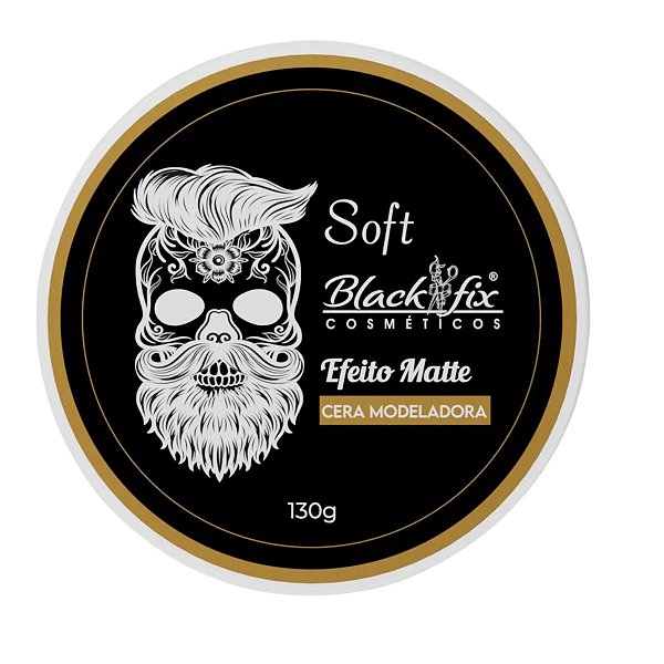 Cera Modeladora Black Fix Efeito Matte 130g