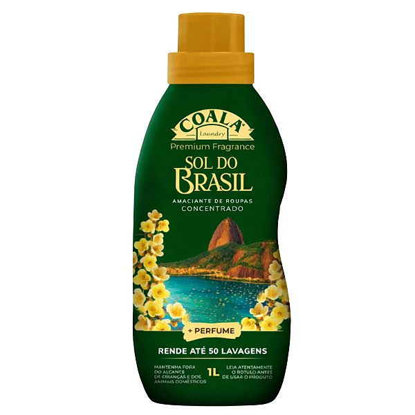 Amaciante De Roupas Coala Laundry Sol Do Brasil Concentrado 1L