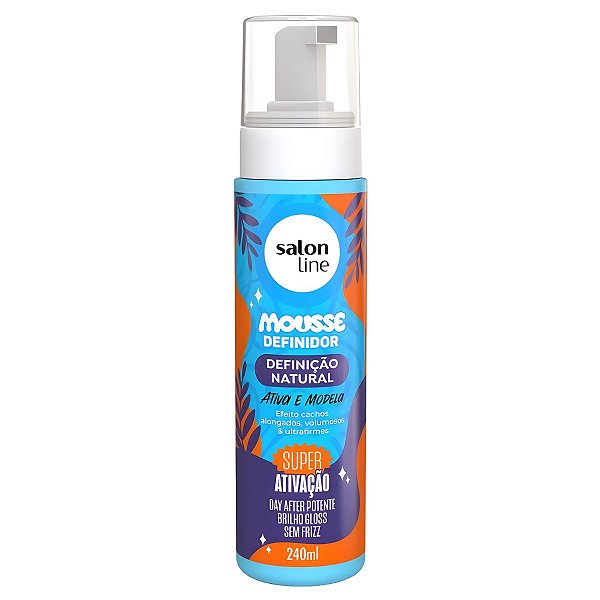Mousse Definidor Capilar Salon Line Definição Natural Ativa e Modela 240ml