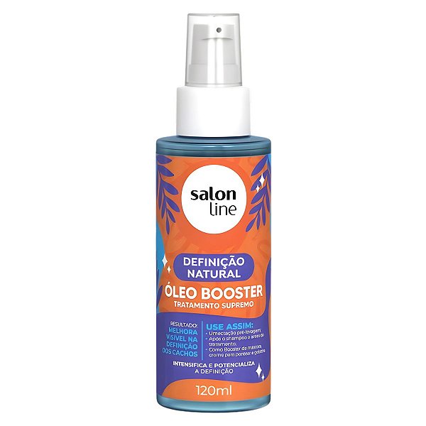 Óleo Booster Salon Line Definição Natural Tratamento Supremo 120ml